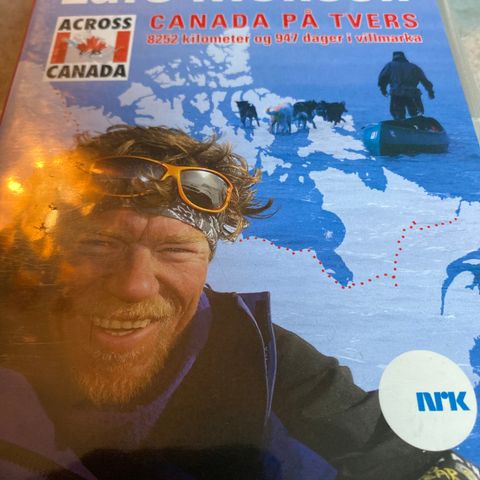 dvd. Lars Monsen Canada på tvers.