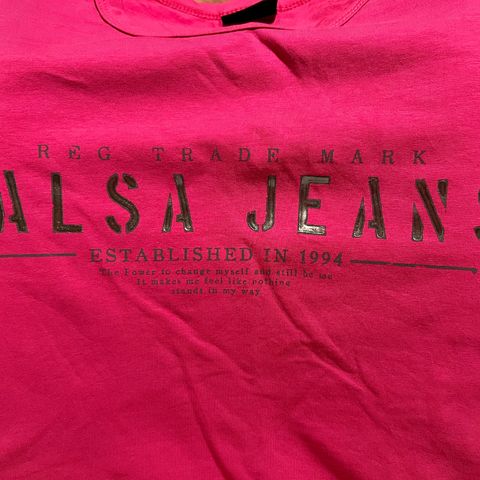 T-shirt fra Salsa jeans strl L - som ny