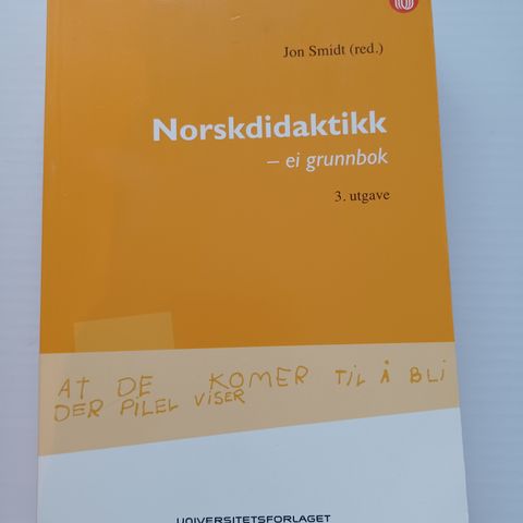Norskdidaktikk - ei grunnbok