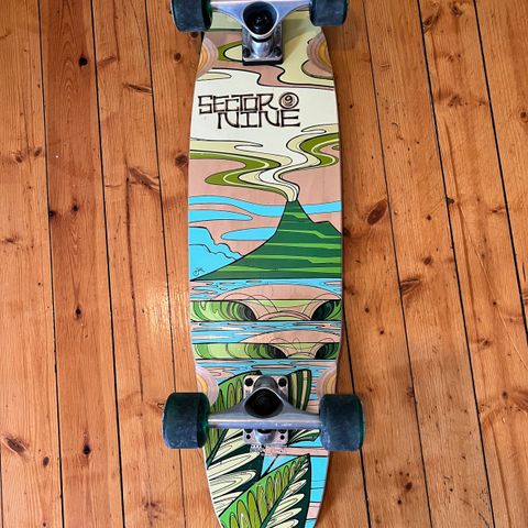 Sector Nine «longboard» skateboard