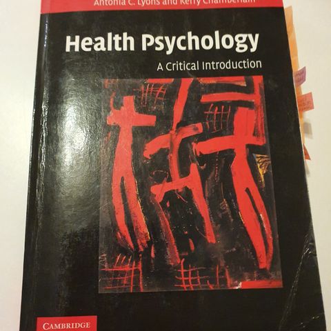 Health Psychology.  A Critical Introduction. Antonia C. Lyons, Kerry Chamberlain