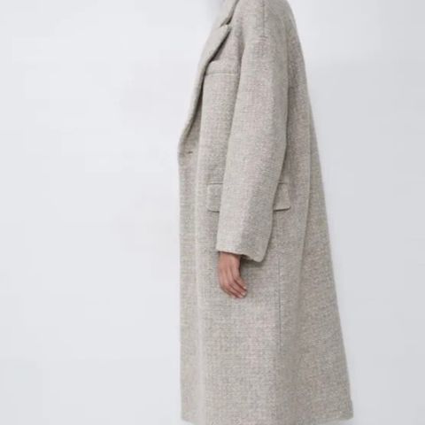 Oversized Zara Premium Wool kåpe