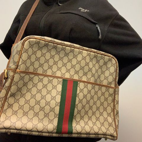 Vintage Gucci Laptop Veske