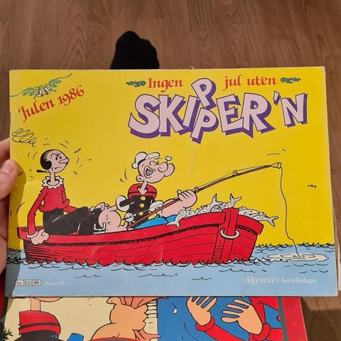 4 stk Skippern juleblad 86/94/ 02-03