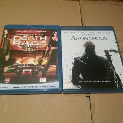 Death Race  - Anonymous.-  Mamma Mia - Contagion- Conan