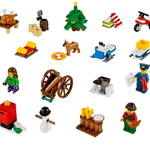 Lego City Advent Kalendaren 2014 sett 60063