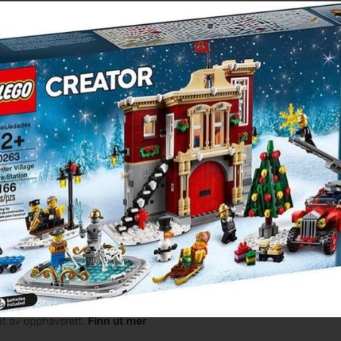 Lego Creator Expert 10263 Winter Village Fire Station