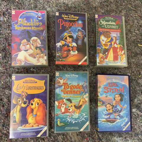 Disney vhs