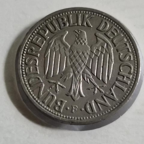 Tyskland 1 mark 1950 F (Stuttgart)
