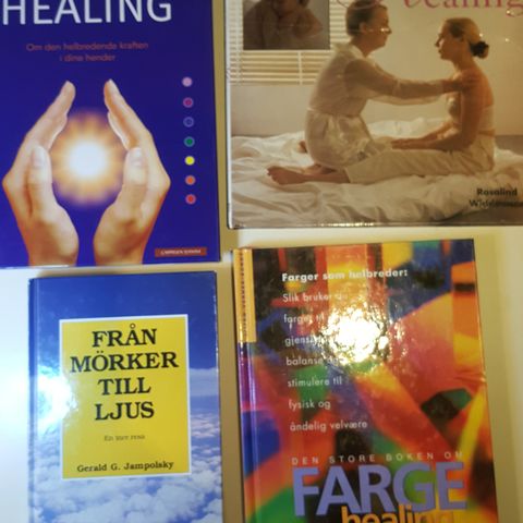 Healing Healerens verden + flere bøker om healing mm Fra 29,- . trn alt