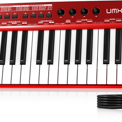 Behringer UMX 490 Midikeyboard og lydkort