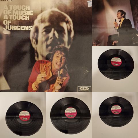 VINTAGE/RETRO LP-VINYL DOBBEL "A TOUCH OF MUSIC A TOUCH OF UDO JURGENS 1969"