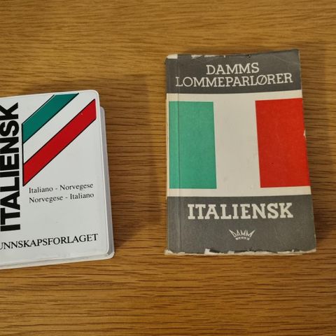 Norsk -  Italiensk lommeparlør og lommeordbok