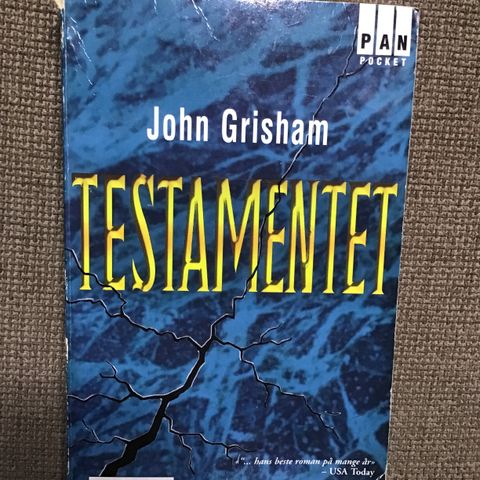 Pocketbok: John Grisham, Testamentet