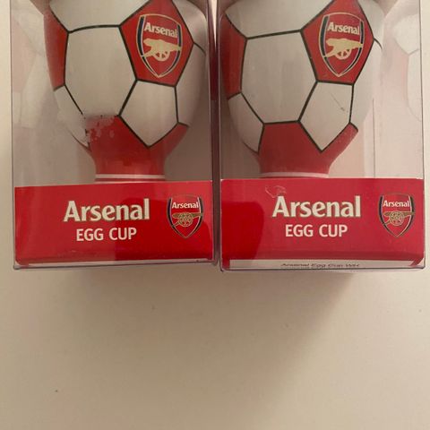 Arsenal egg glass