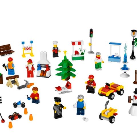 Lego City Advent Kalendaren 2009 sett 7687
