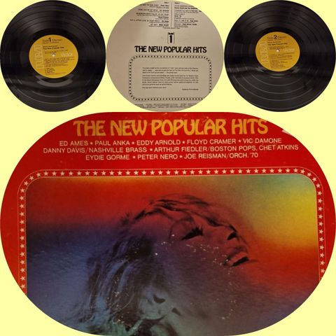 VINTAGE/RETRO LP-VINYL "THE NEW POPULAR HITS VOL 1 - 1970"