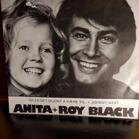 (7")ANITA + ROY BLACK  Det er skjønt å være til