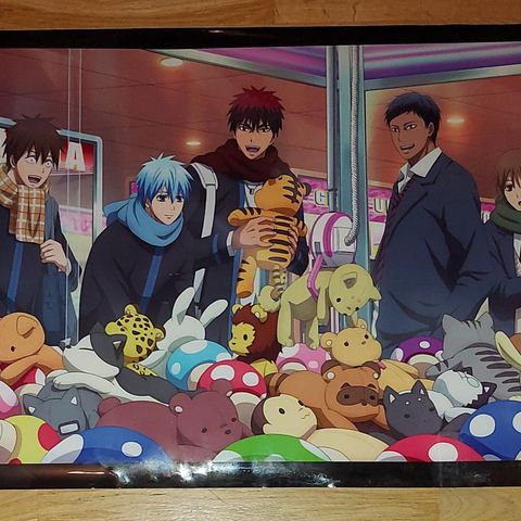 Stor Kuroko no Basket Anime plast plakat/poster selges!