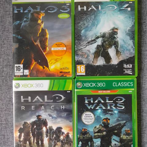 Halo-spill til Xbox 360