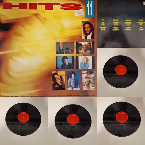 VINTAGE/RETRO LP-VINYL DOBBEL "CBS/HITS 11 - 1989"