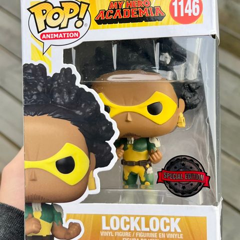 Funko Pop! LockLock (Rock Lock) | My Hero Academia (1146) Special Edition Excl.