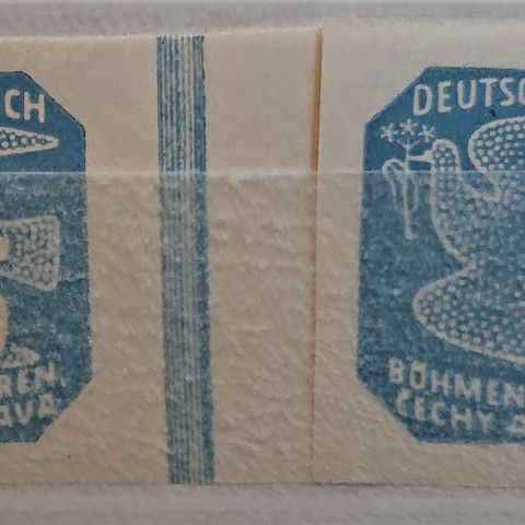 TYSKLAND: Das Reich, Bøhmen, Mähren,Cecky, Monrava, ** / T1-58 x.