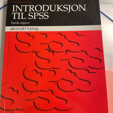 Introduksjon til SPSS