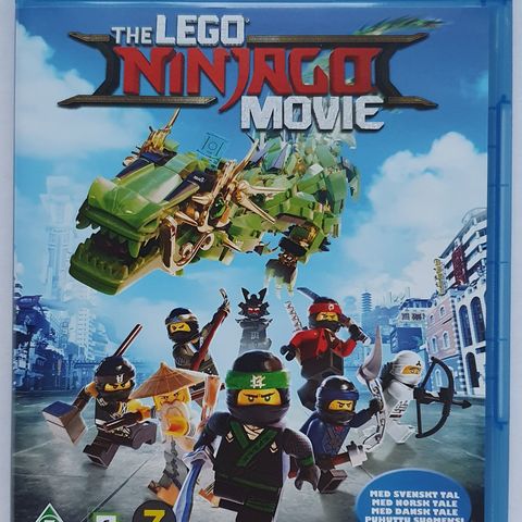 Blu-ray "The LEGO NINJAGO Movie" 💥 GRATIS ved filmkjøp 4for100,-