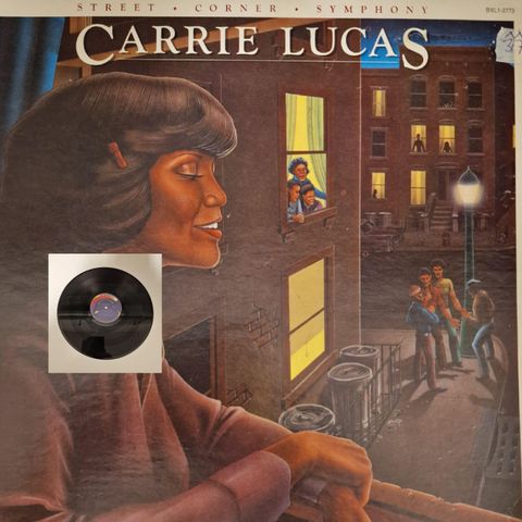 VINTAGE/RETRO LP-VINYL "CARRIE LUCAS/STREET - CORNER - SYMPHONY 1978"
