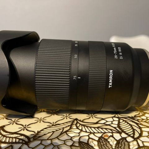 Tamron 28 - 75 f 2.8 Di III RXD Sony