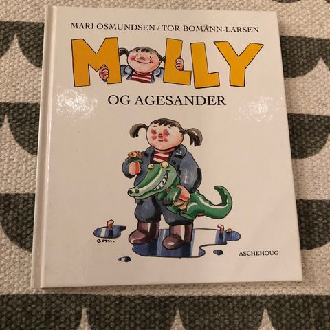 Molly og Agesander barnebok (hentes/sendes)