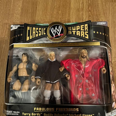 Wrestling figur The Fabulous Freebirds 3 pack