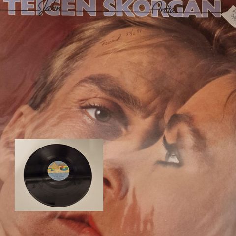 VINTAGE/RETRO LP-VINYL "JAHN TEIGEN - ANITA SKORGAN/CHEEK TO CHEEK 1983"