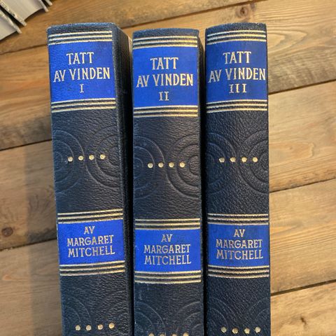 Margaret Mitchell - Tatt av vinden 1-3 fra 1950