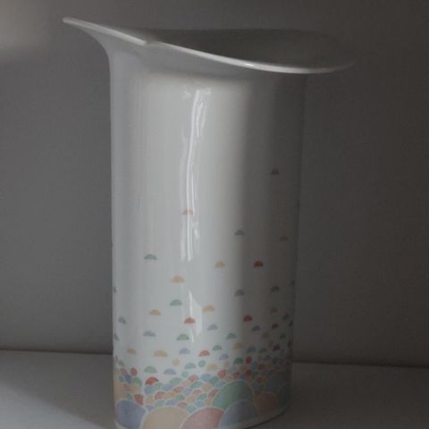 Retro vase pastell 23 cm