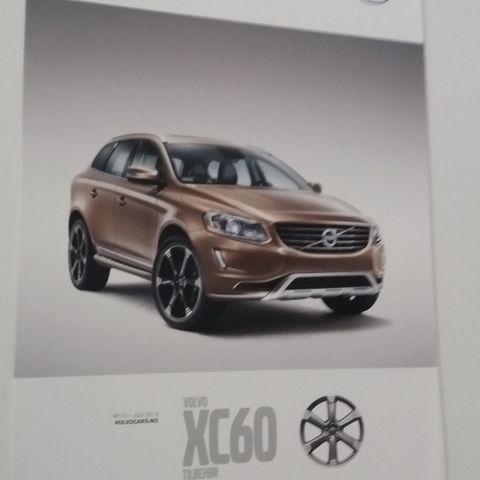 Volvo XC 60 tilbehør -brosjyre. (NORSK)