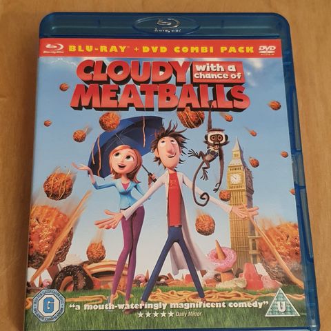 Cloudy With a Chance of Meatballs   ( BLU-RAY )