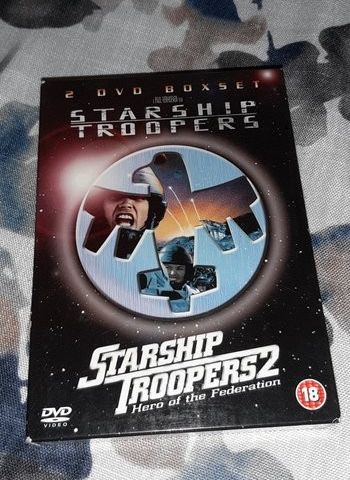 Starship Troopers 1 & 2 (DVD Box Set) norsk tekst