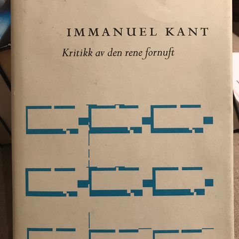 Kritikk av den rene fornuft av Immanuel Kant