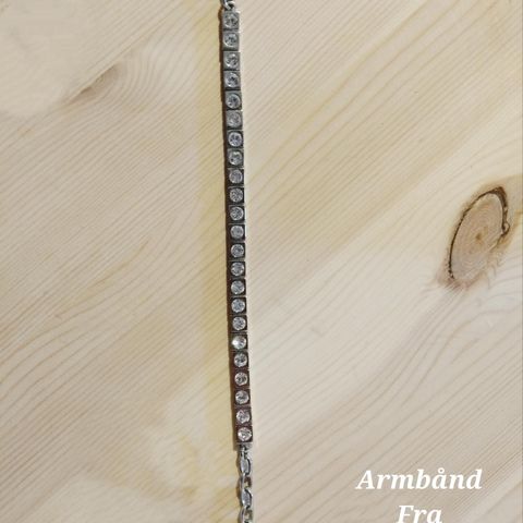 Dyrberg Kern Armbånd - Stainless Steel - 20 cm lang (Ubrukt)