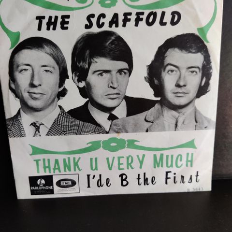 (7")THE SCAFFOLD Thank U Very Much