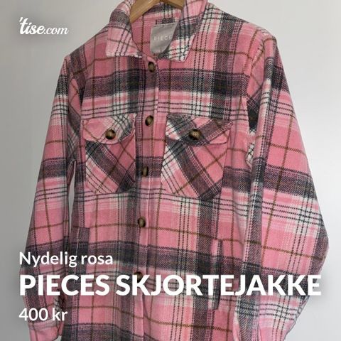 PIECES skjortejakke