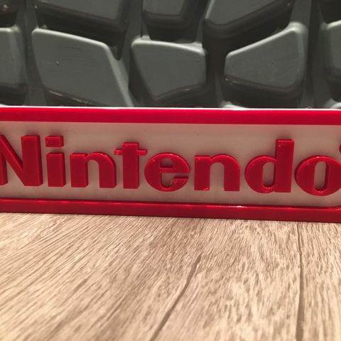 Nintendo skilt/logo