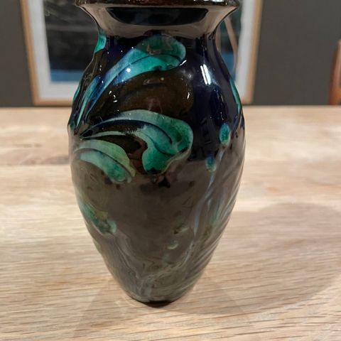 Herman A Kähler keramikk vase