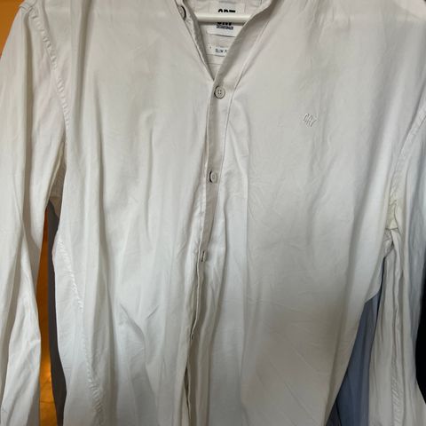 Hvit herreskjorte CR7 str L