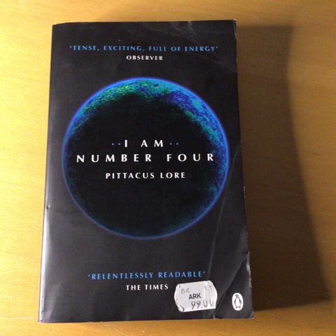 I Am Number Four - Pittacus Lore Bok