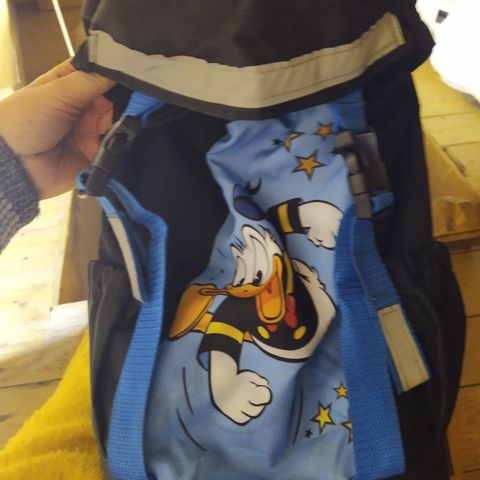 Sekk med Donald Duck