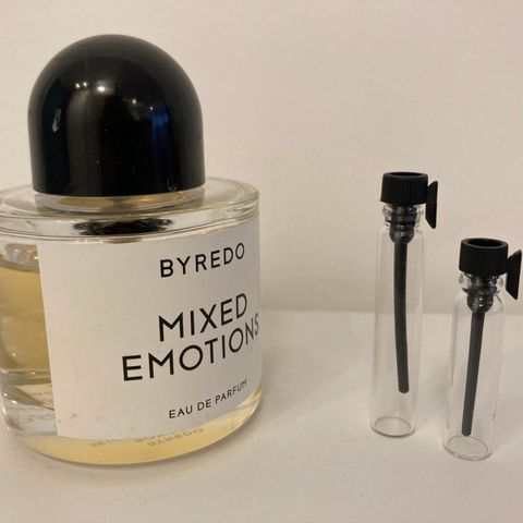 Byredo - Mixed Emotions. Parfymeprøve / dekanter