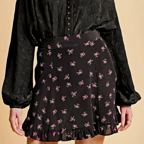 By TiMo Autumn Skirt Roses str S.